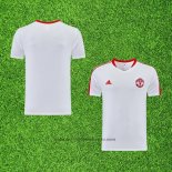 Maillot Entrainement Manchester United 2023-24 Blanc