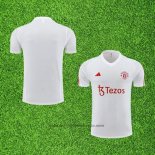 Maillot Entrainement Manchester United 23-24 Blanc