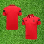 Maillot Polo Milan AC 23-24 Rouge