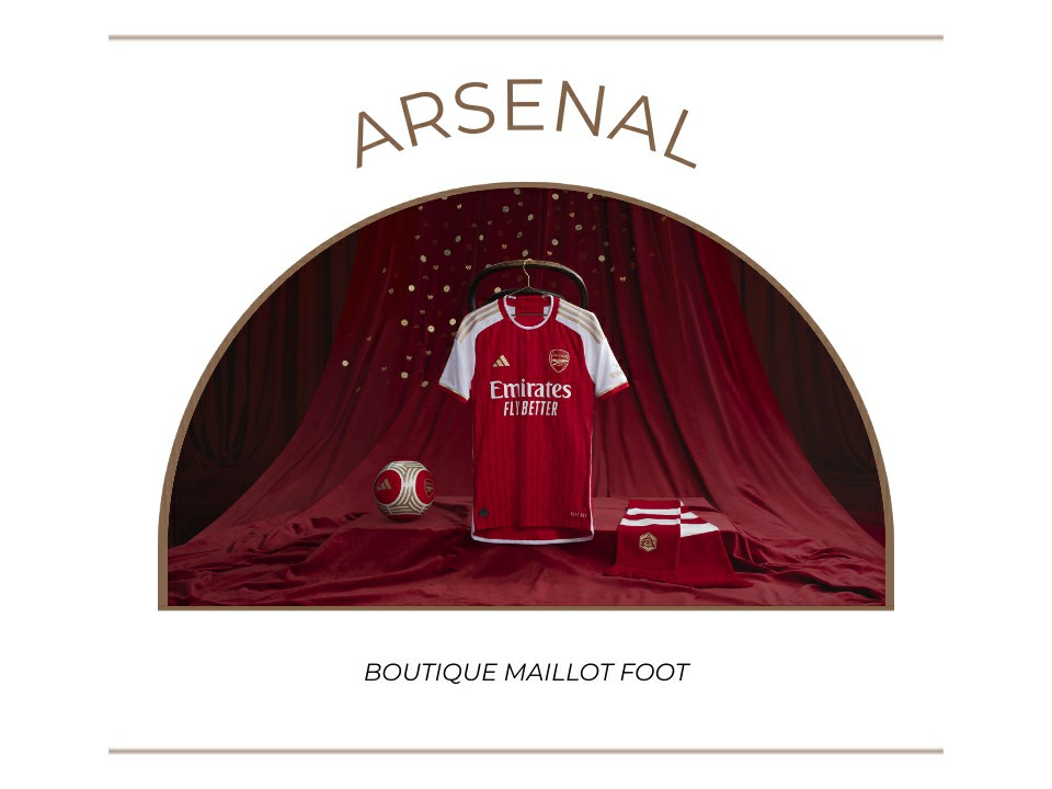 Nouveau maillot Arsenal 2024-2025