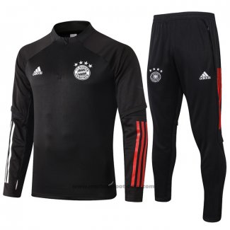Ensemble Survetement Sweat Bayern Munich 2020-2021 Noir
