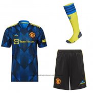 Maillot +short+chaussettes Manchester United Third 2021-2022