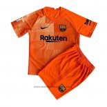 Maillot FC Barcelone Gardien Enfant 2021-2022 Orange