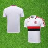 Maillot Polo Manchester United 2021-2022 Blanc