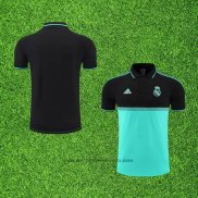 Maillot Polo Real Madrid 2022-2023 Noir et Vert