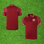 Maillot Polo FC Barcelone 2020-2021 Rouge