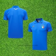 Maillot Polo Italie 2023-24 Bleu