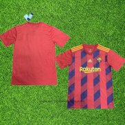 Maillot Avant Match FC Barcelone 2020 Rouge