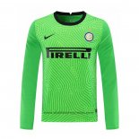 Maillot Inter Milan Gardien Manches Longues 2020-2021 Vert