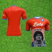 Maillot Naples Maradona Special 2021-2022 Rouge