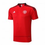 Maillot Polo Manchester United 2022-2023 Rouge