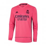 Maillot Real Madrid Exterieur Manches Longues 2020-2021