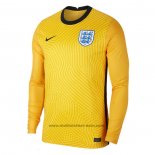Maillot Angleterre Gardien Manches Longues 2020-2021 Jaune