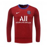 Maillot Paris Saint-Germain Gardien Manches Longues 2020-2021 Rouge