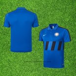 Maillot Polo Inter Milan 2020-2021 Bleu
