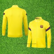 Veste FC Barcelone 2020-2021 Jaune