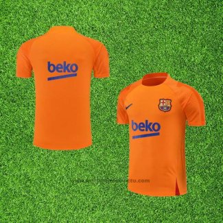 Maillot Entrainement FC Barcelone 2022-2023 Orange