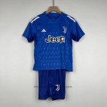 Maillot Juventus Gardien Enfant 23-24 Bleu