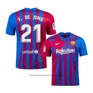 Maillot FC Barcelone Joueur F.de Jong Domicile 2021-2022