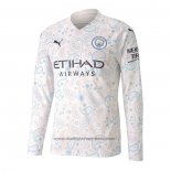 Maillot Manchester City Third Manches Longues 2020-2021
