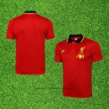 Maillot Polo Liverpool 202021-2022 Rouge