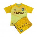 Maillot Aston Villa Gardien Enfant 2021-2022 Jaune