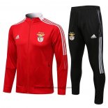 Ensemble Survetement Veste Benfica 2021-2022 Rouge