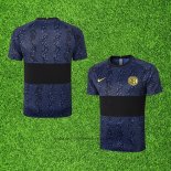 Maillot Entrainement Inter Milan 2020-2021 Bleu et Noir