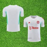 Maillot Entrainement Manchester United 2023-2024 Blanc