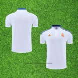 Maillot Polo Real Madrid 2022-2023 Blanc et Bleu