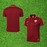 Maillot Polo Roma 2020-2021 Rouge