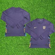 Maillot Angleterre Exterieur Manches Longues 2024