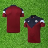 Maillot Polo Manchester City 2020-2021 Rouge