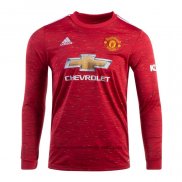 Maillot Manchester United Domicile Manches Longues 2020-2021