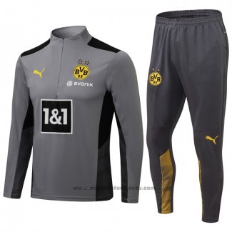 Ensemble Survetement Sweat Dortmund 2021-2022 Gris