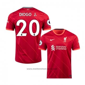 Maillot Liverpool Joueur Diogo J. Domicile 2021-2022