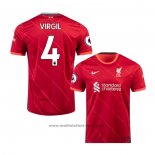 Maillot Liverpool Joueur Virgil Domicile 2021-2022