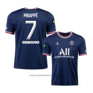 Maillot Paris Saint-Germain Joueur Mbappe Domicile 2021-2022