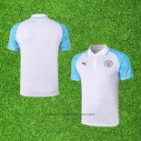 Maillot Polo Manchester City 2020-2021 Blanc