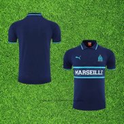 Maillot Polo Marsella 2022-2023 Bleu Marino