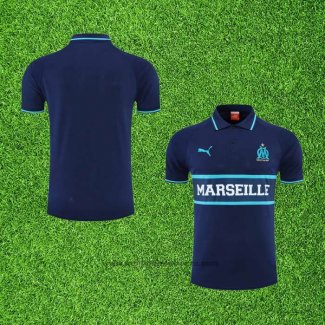 Maillot Polo Marsella 2022-2023 Bleu Marino