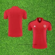 Maillot Entrainement Manchester United 2022-2023 Rouge