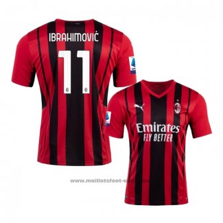 Maillot Milan AC Joueur Ibrahimovic Domicile 2021-2022