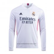 Maillot Real Madrid Domicile Manches Longues 2020-2021