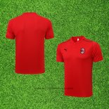 Maillot Polo Milan AC 2021-2022 Rouge