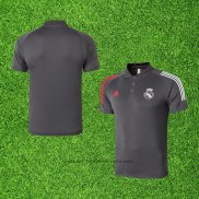 Maillot Polo Real Madrid 2020-2021 Gris