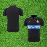 Maillot Polo Inter Milan 2022-2023 Noir et Bleu