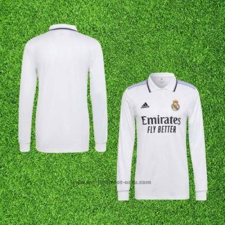 Maillot Real Madrid Domicile Manches Longues 2022-2023